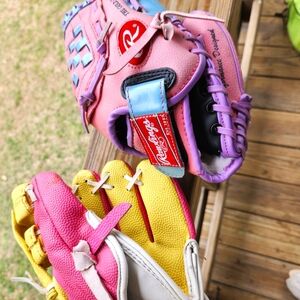 Softball gloves